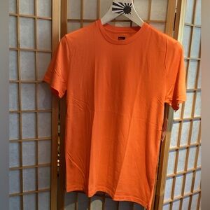 UO BDG Orange Short Sleeve Slim Fit Crew-Neck Tee Men's Size Small